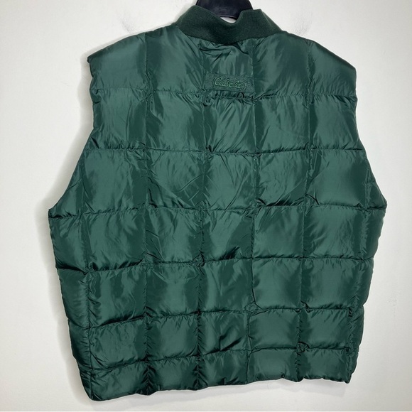 Cabela’s down puffer vest Hunter green size XL Tall - Picture 5 of 7